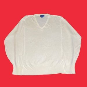 Off-white long sleeve Towncraft sweater
